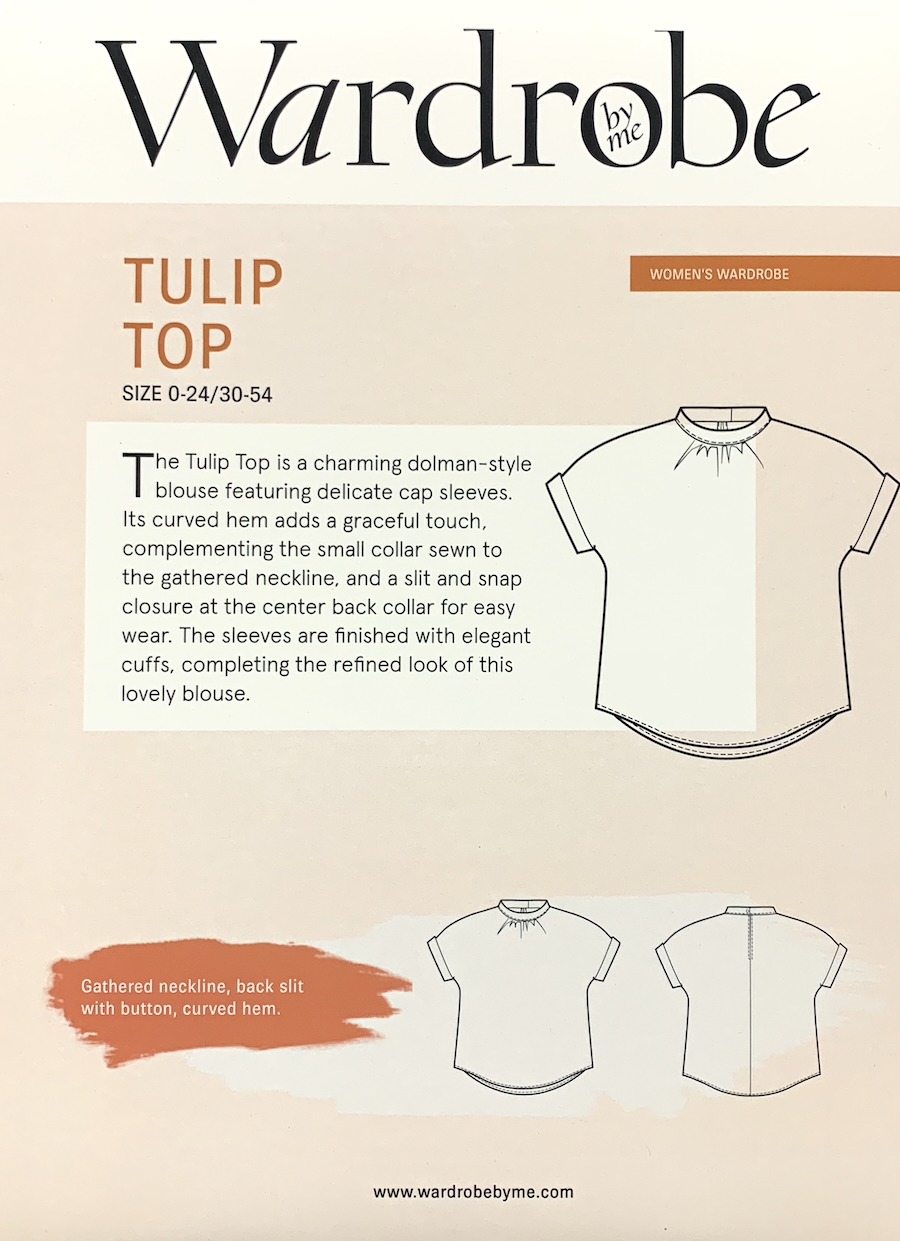 Summer Tulip Top Pattern By Wardrobe By Me