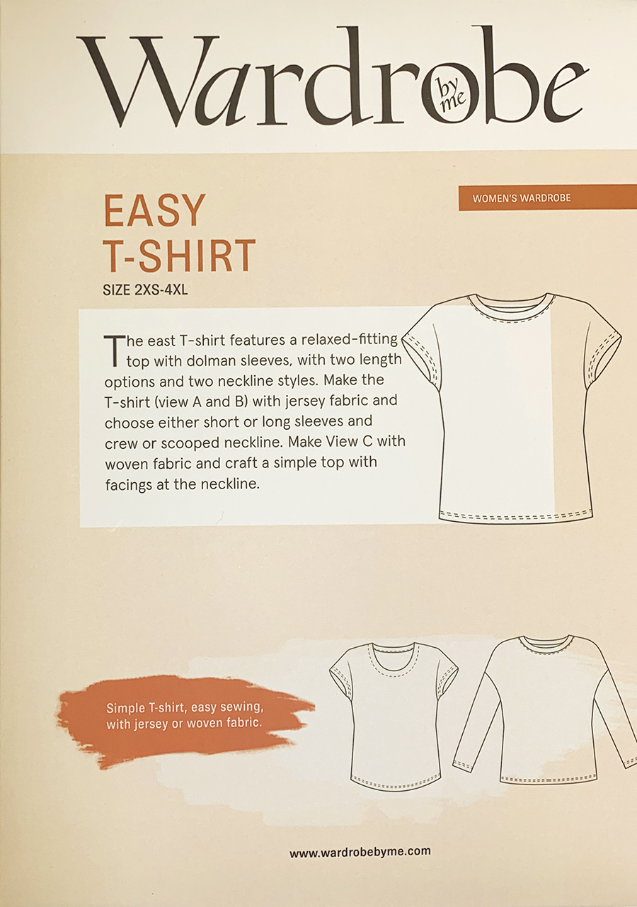 Easy T-Shirt Pattern By Wardrobe By Me