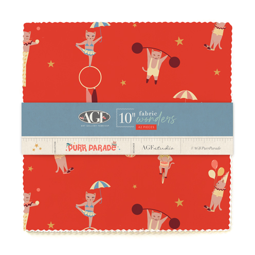 10in Fabric Wonders from Purr Parade by AGF Studio for AGF (Avail Jan)