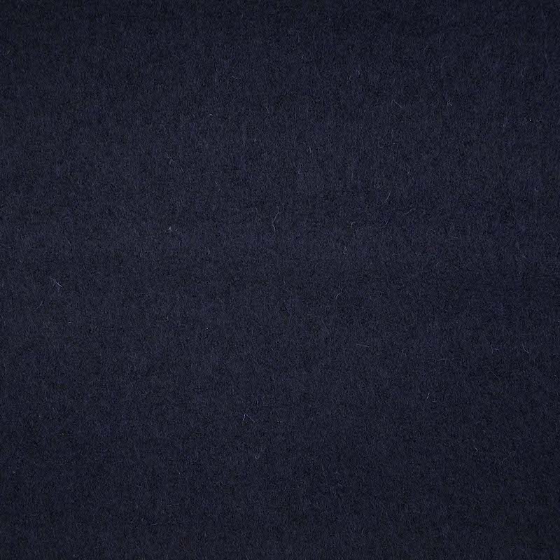 Dark Navy Boiled Wool from Cairn by Modelo Fabrics