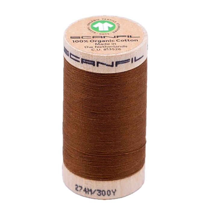 Cathay Spice 30/2 Weight Scanfil Organic Thread 274 Metres (300 Yards)