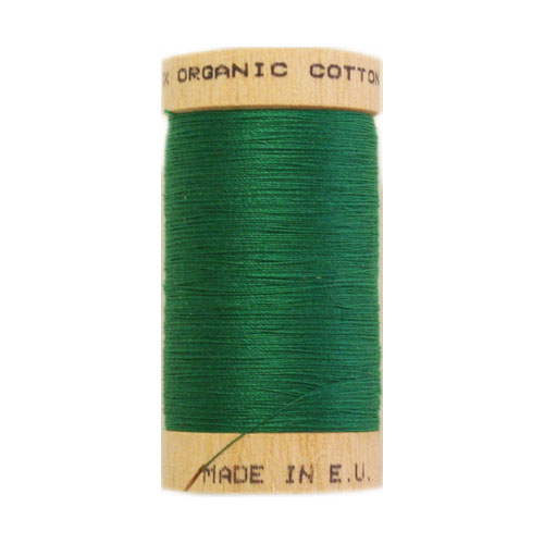 Scanfil Organic Thread 100 Metre Spool - Kelly Green