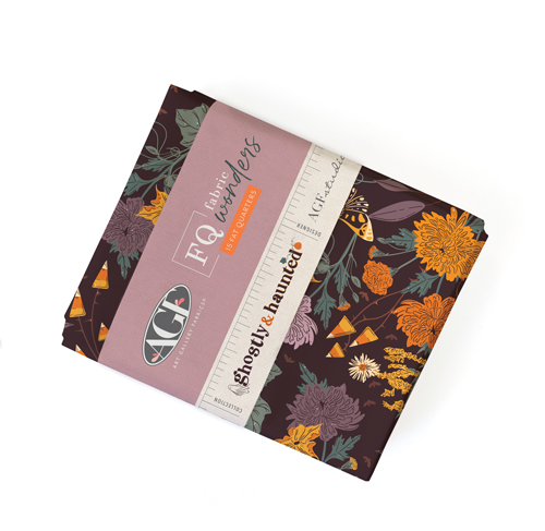 Fabric Wonders 15 Fat Quarters from from Ghostly & Haunted by AGF Studio for AGF