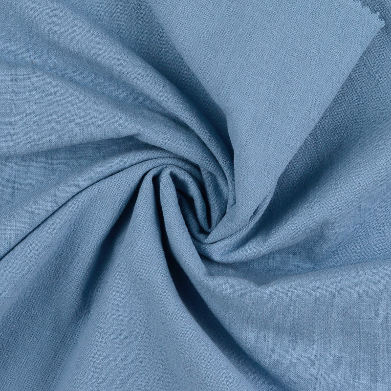 Mid Blue Vintage Cotton From Nantucket by Modelo Fabrics
