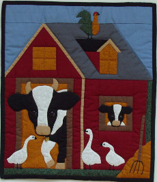 Cows 13in x 15in (33cm x 38cm) Quilt Kit &#8987;