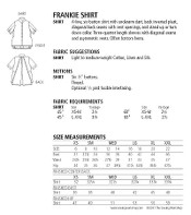 Frankie Shirt Pattern By The Sewing Workshop