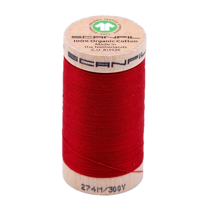 Rubocondo 30/2 Weight Scanfil Organic Thread 274 Metres (300 Yards)