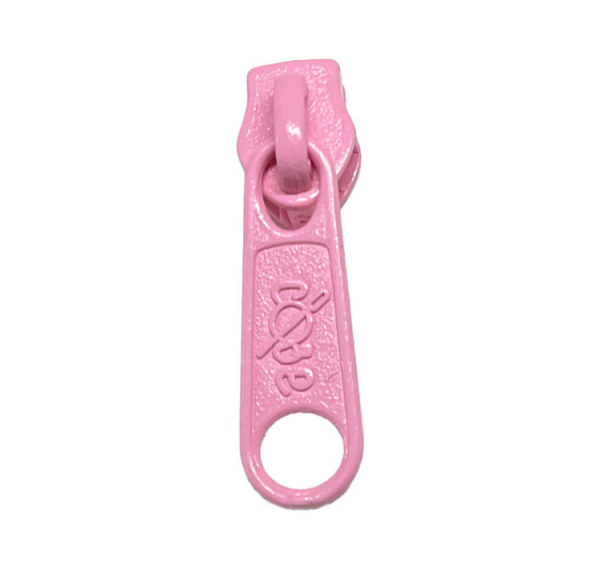 Pink Heavy Duty #5 Non-Lock Zipper Pull Bulk