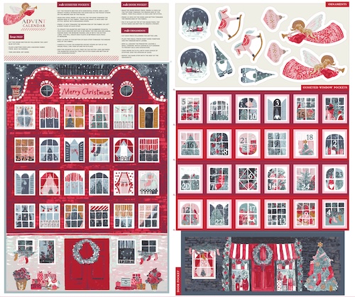 Advent Calendar Panel from Adventale by Katarina Roccella for AGF (Avail Jul)