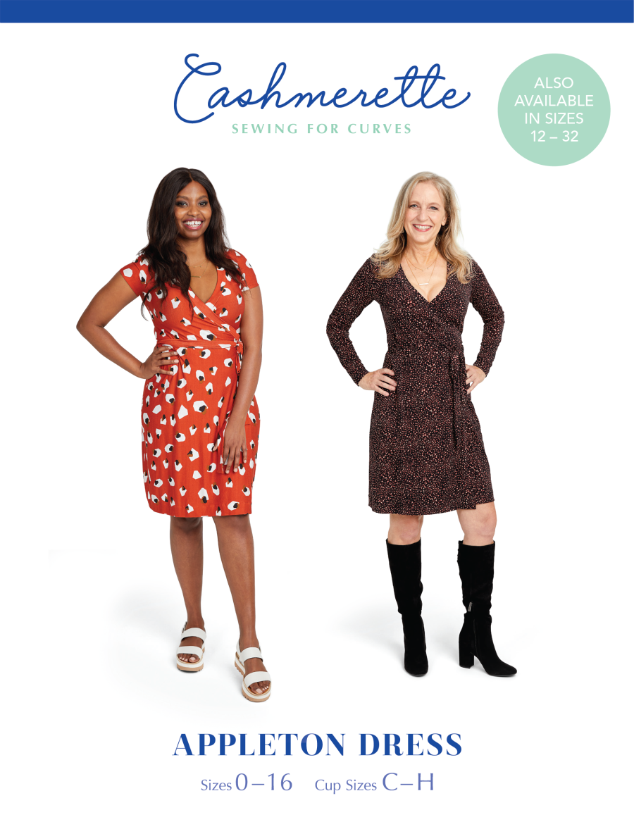 Appleton Dress Pattern Sizes 0-16 By Cashmerette