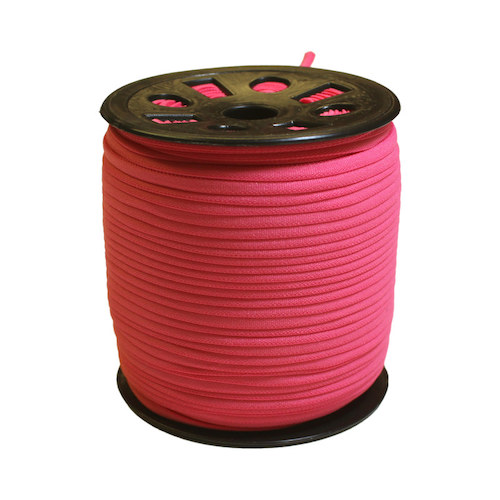 Pink Narrow Banded Elastic - 4mm x 92m