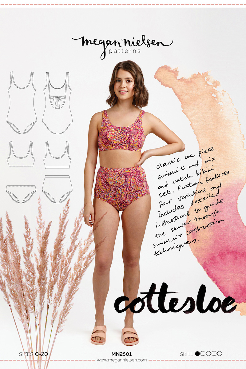 Cottesloe Swimsuit Pattern By Megan Nielsen