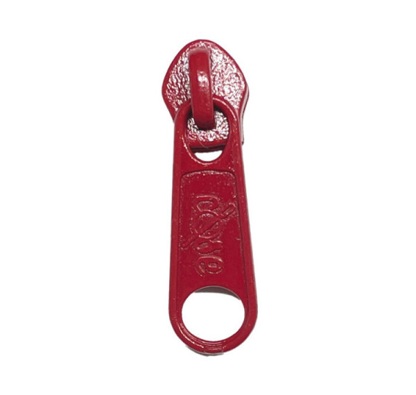 Deep Red Heavy Duty #5 Non-Lock Zipper Pull Bulk