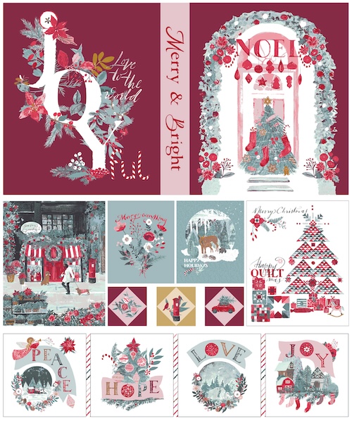 Merry Everything Panel from Adventale by Katarina Roccella for AGF (Avail Jul)