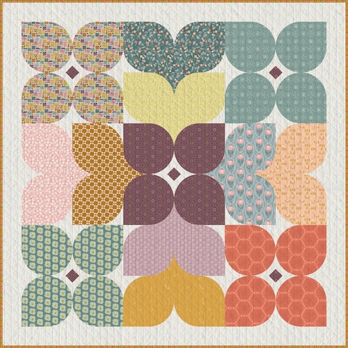 Wild Abundance Printed Quilt Pattern by Brooke Shankland for AGF (Avail Mar)