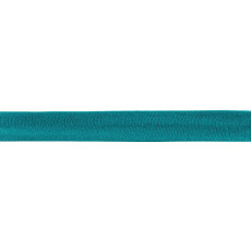 Petrol Knit/tricot Binding Single Fold 95% Cotton/5% Lycra - 20mm X 25m