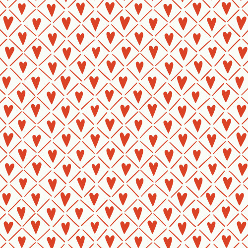 Hearts From About Love By Maria Galybina For Cloud9 Fabrics (Due Sep)