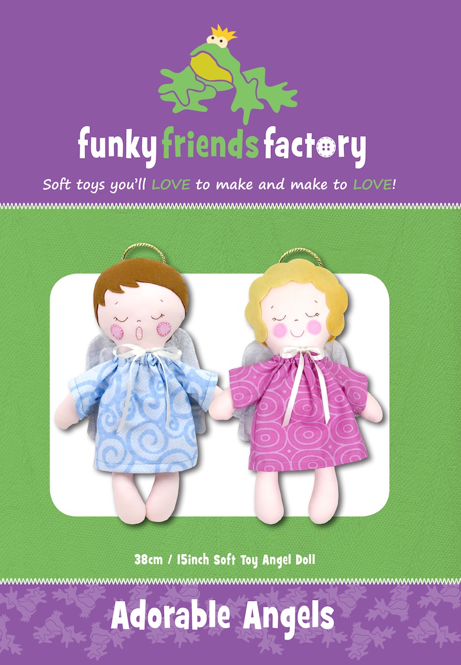 Adorable Angels Pattern By Funky Friends Factory