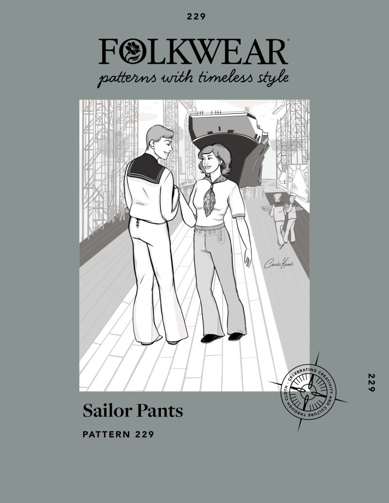 Sailor Pants by Folkwear Patterns