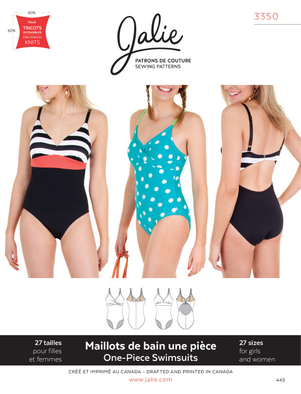 One Piece Swimsuits Pattern by Jalie