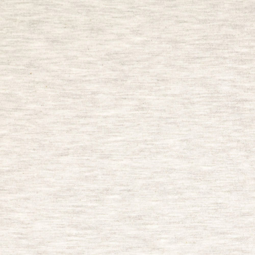 Light Grey Melange Cotton Jersey by Modelo Fabrics