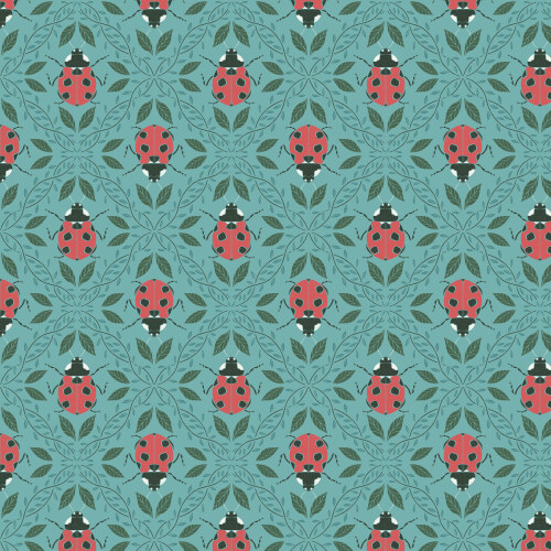 Ladybird from Eventide by Jillian Anderson for Cloud9 Fabrics