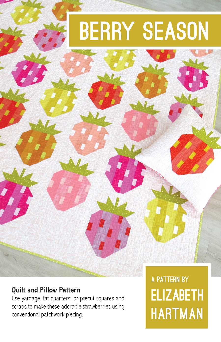 Berry Season Farm Quilt Pattern By Elizabeth Hartman (Avail Mar)