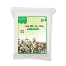 Legacy Needle Punched Fusible Cotton Batting - Craft 34 X 45 In