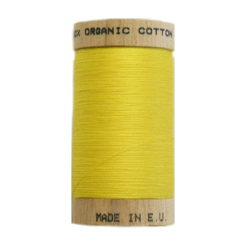 Scanfil Organic Thread 100 Metre Spool - Yellow