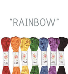 Rainbow - Sublime Floss Selection Pack - 7pcs