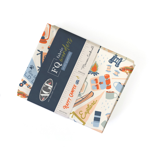 FQ Fabric Wonders 16 Fat Quarters from Happy Camper by Maureen Cracknell for AGF (Avail Jan)