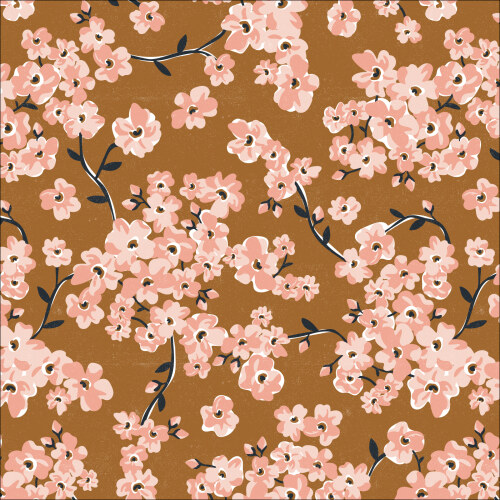 Cherry Blossoms From Enchanted By Hang Tight Studio For Cloud9 Fabrics (Due Aug)