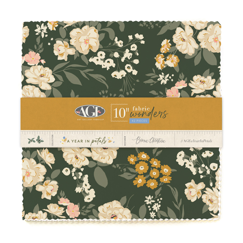 10in Fabric Wonders from A Year In Petals by Bonnie Christine (Avail Jan)