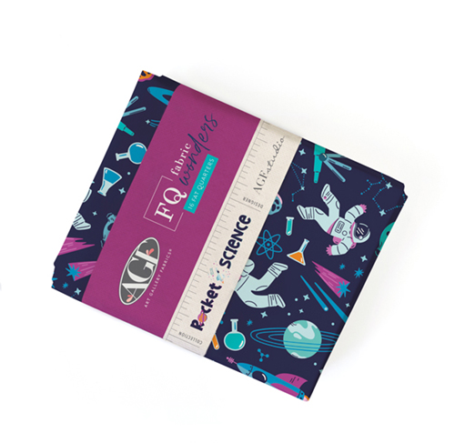 FQ Fabric Wonders 16 Fat Quarters from Rocket Science by AGF Studio for AGF (Avail Dec)