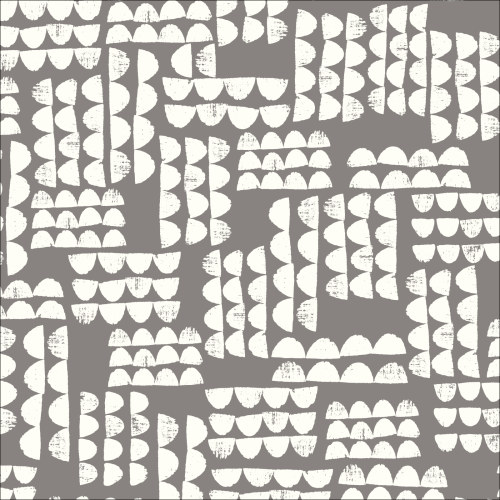 Ridge in Grey from Imprint by Eloise Renouf For Cloud9 Fabrics