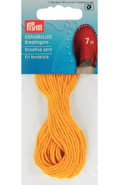 Espadrille Yellow Creative Yarn, 7m, 100% Cotton