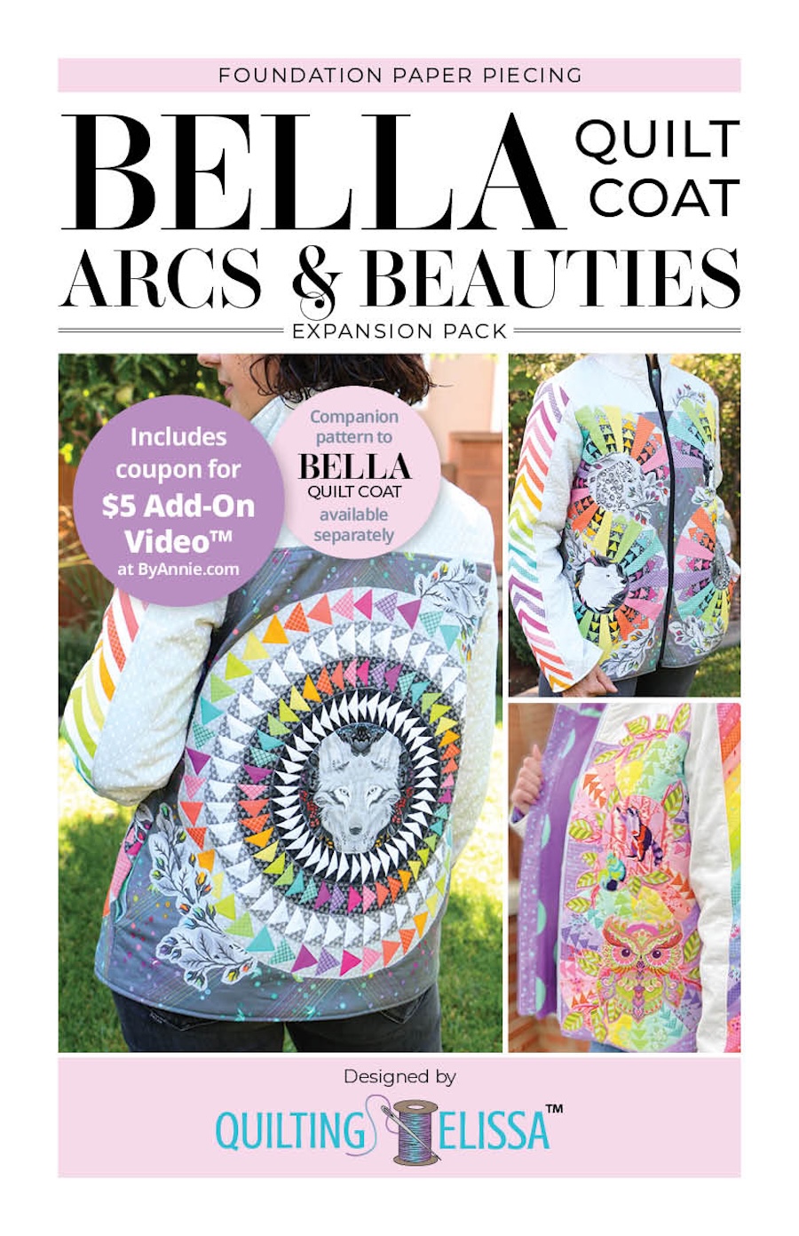 Bella Arcs And Beauties - FPP Expansion Pack Pattern By Quilting Elissa