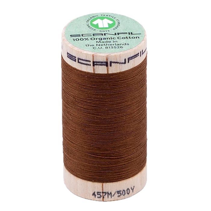 Cathay Spice 50/2 Weight Scanfil Organic Thread 457 Metres (500 Yards)