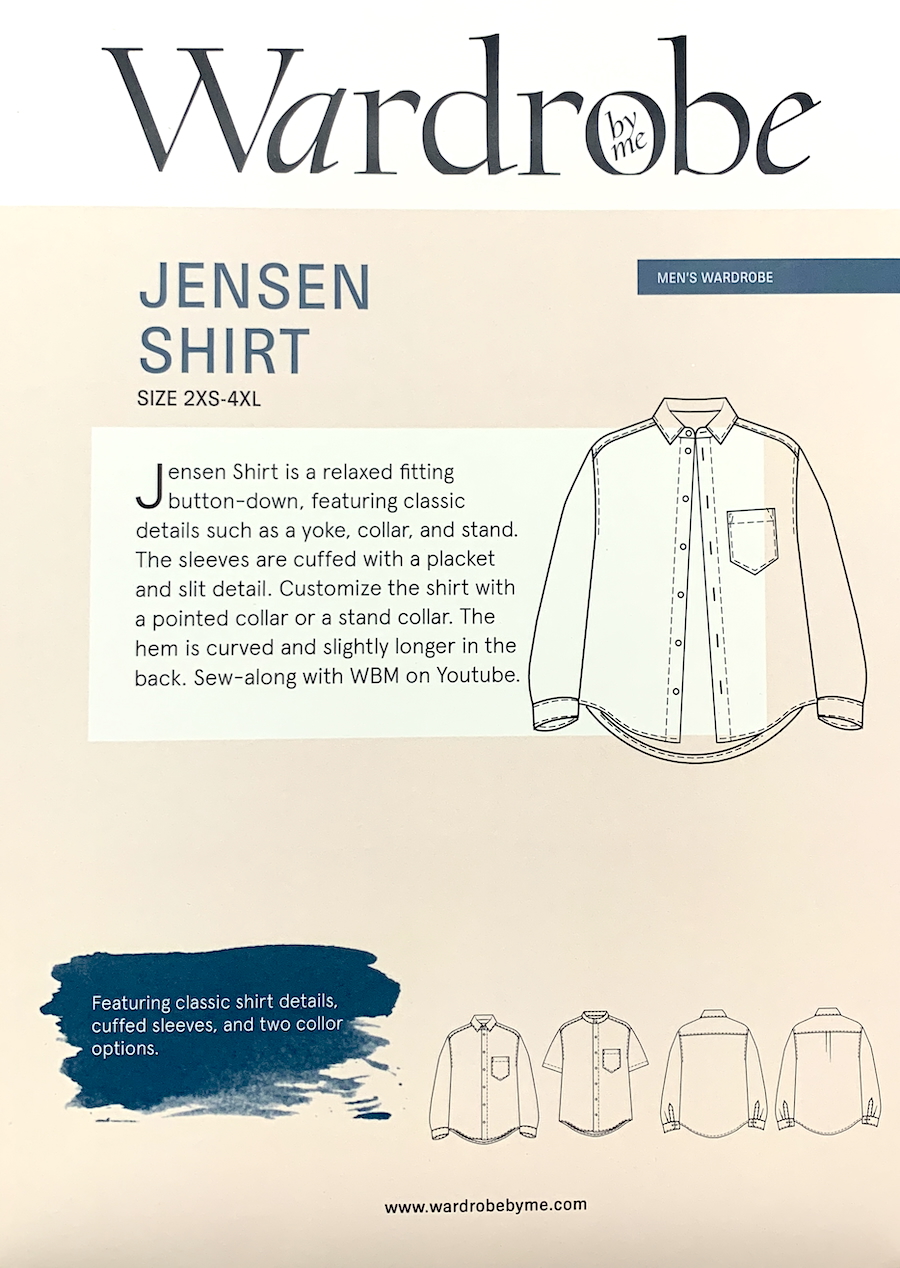 Jensen Shirt Pattern By Wardrobe By Me