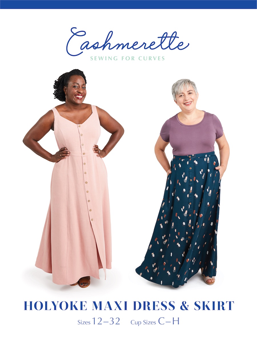 Holyoke Maxi Dress And Skirt Pattern By Cashmerette