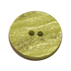 Acrylic Button 2 Hole Textured Without Gloss 18mm Lime