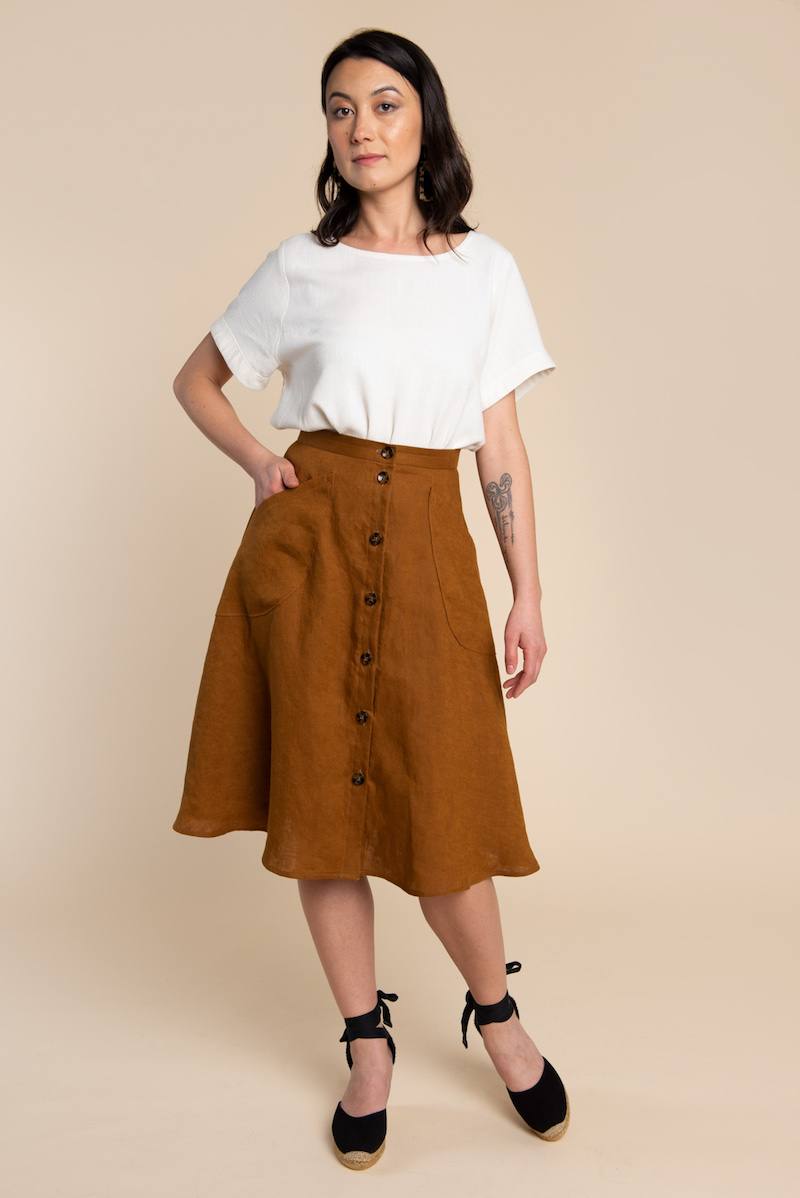 Fiore Skirt By Closet Core Patterns