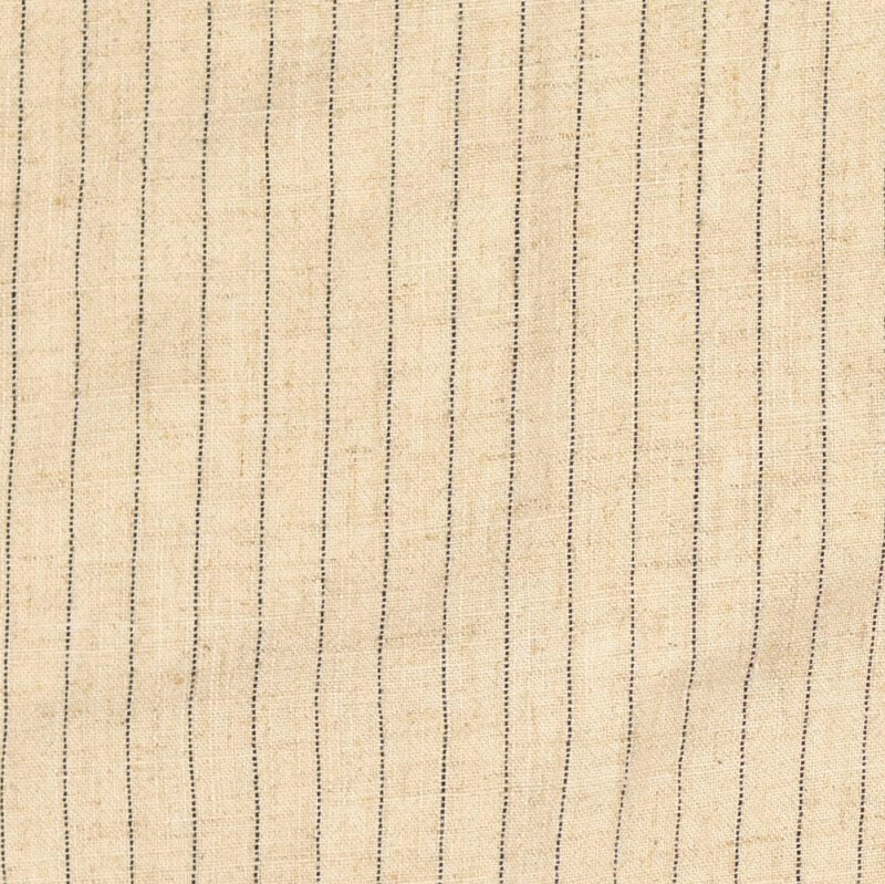 Natural Stripe Viscose Linen Slub From Berkley By Modelo Fabrics (Avail Nov)