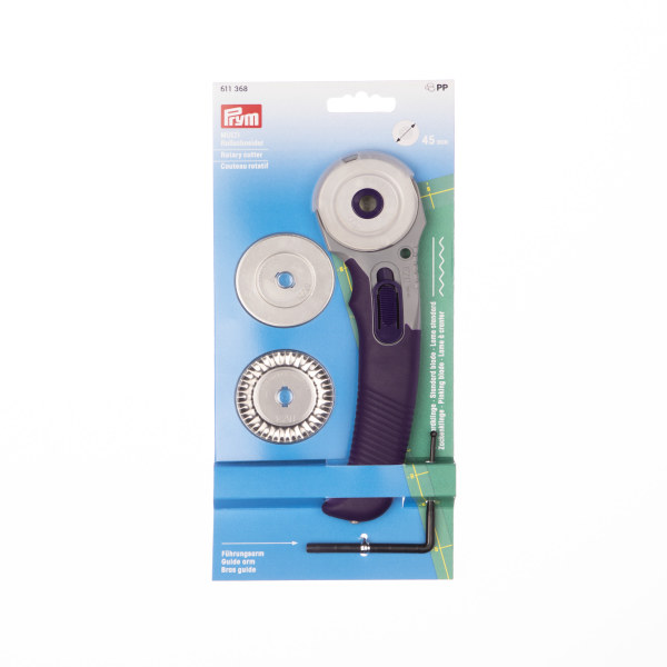 Prym Wave Blade For Multi-Purpose Rotary Cutter + 3 Blades