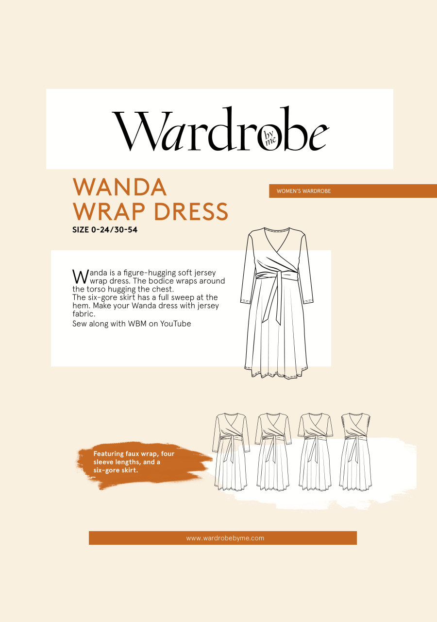 Wanda Dress Pattern By Wardrobe By Me