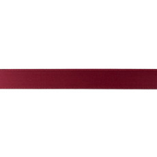 Bordeaux Double Faced Satin Ribbon - 16mm X 25m