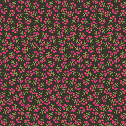 Sweet Floret Cerise in Rayon from Open Heart by Maureen Cracknell for AGF