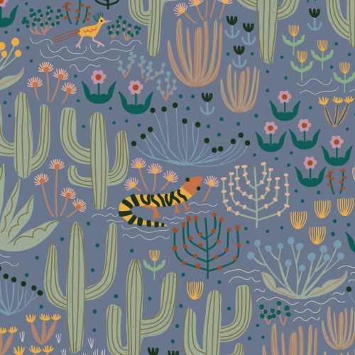 Saguaro Sunset from Yuma by Leah Duncan For Cloud9 Fabrics