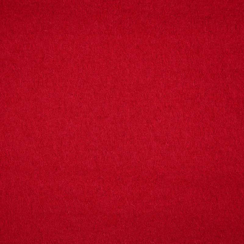 Rich Red Boiled Wool from Cairn by Modelo Fabrics