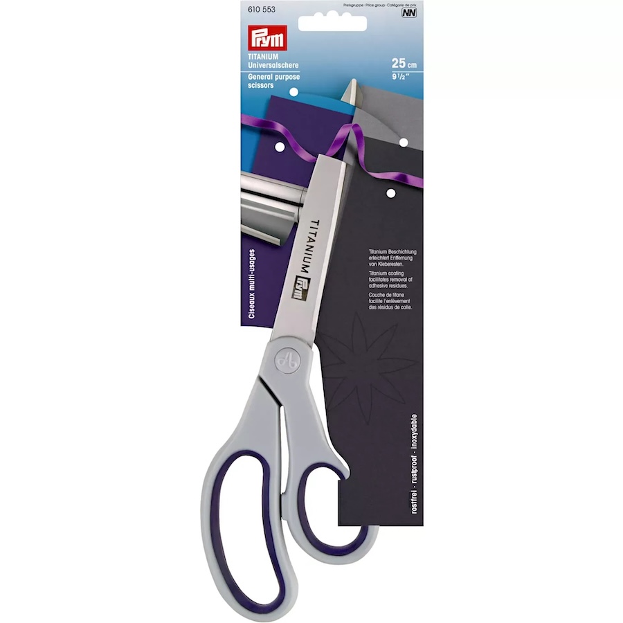 Titanium General Purpose Scissors 9 1/2in (25 Cm)